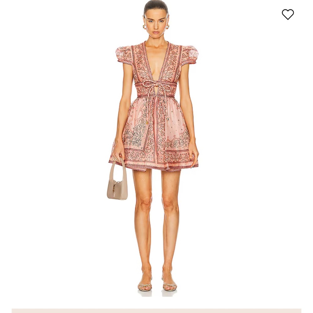 ZIMMERMANN Matchmaker Structured Dress Mini Dress